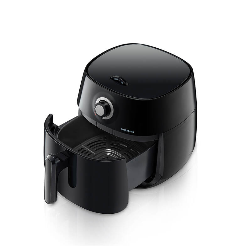 Nồi Chiên Không Dầu LocknLock Easy Control Air Fryer 220-240V, 50/60Hz, 1400W, 3,2L - EJF173BLK, , large image number null
